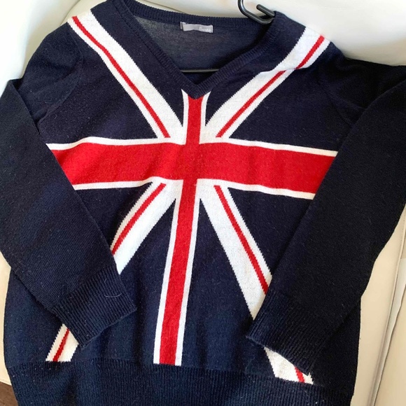 British Flag Knit Sweater - Picture 2 of 5